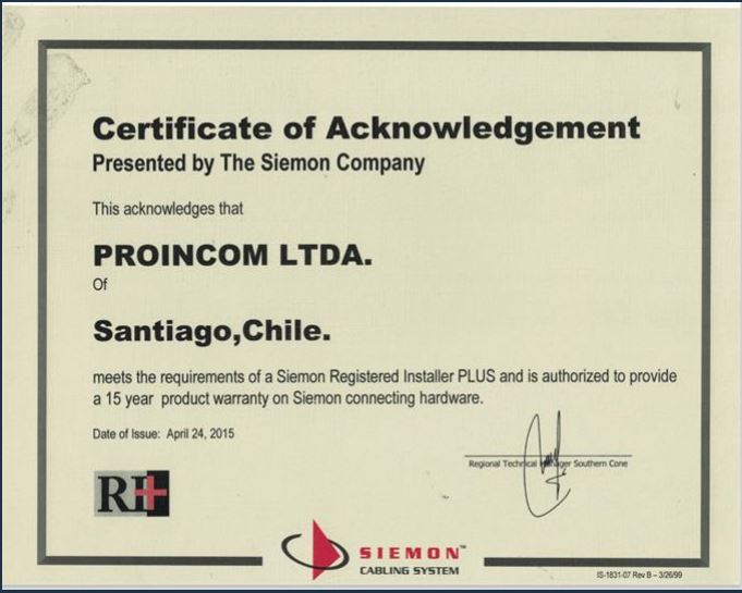 SIEMON Cabling System